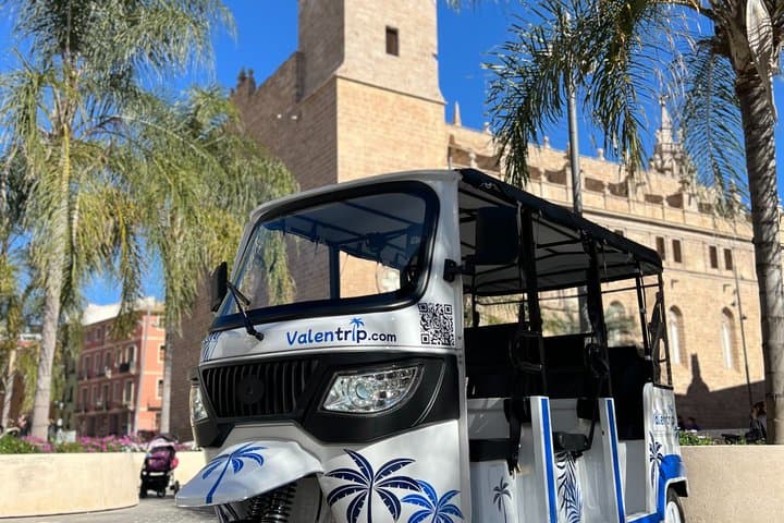 Valencia for Cruisers Tour in Tuk Tuk 2 Hours