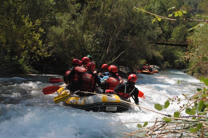 From Valencia: Montanejos Thermal Pools + Hiking, Rafting, Kayak