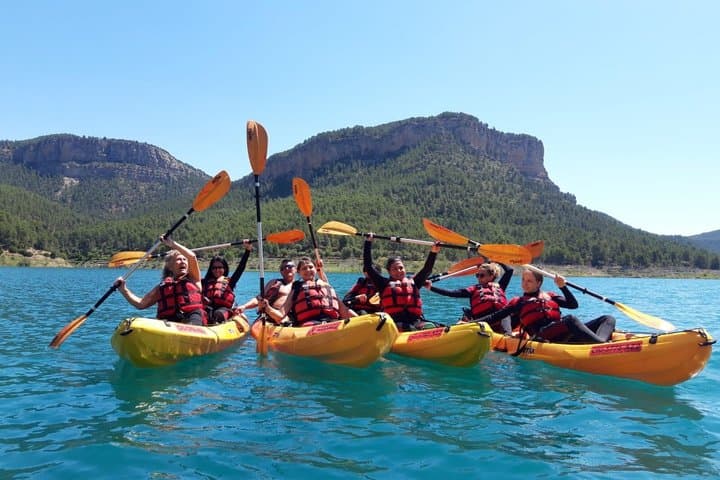 From Valencia: Montanejos Thermal Pools + Hiking, Rafting, Kayak