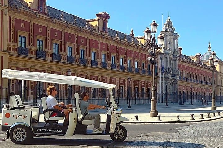 Seville City Highlights Private Panoramic Tuk Tuk Tour