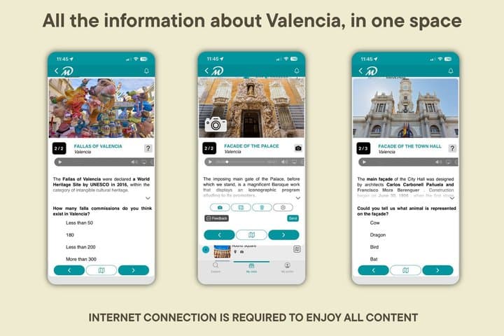 TOP Valencia : Private guided tour with your mobile
