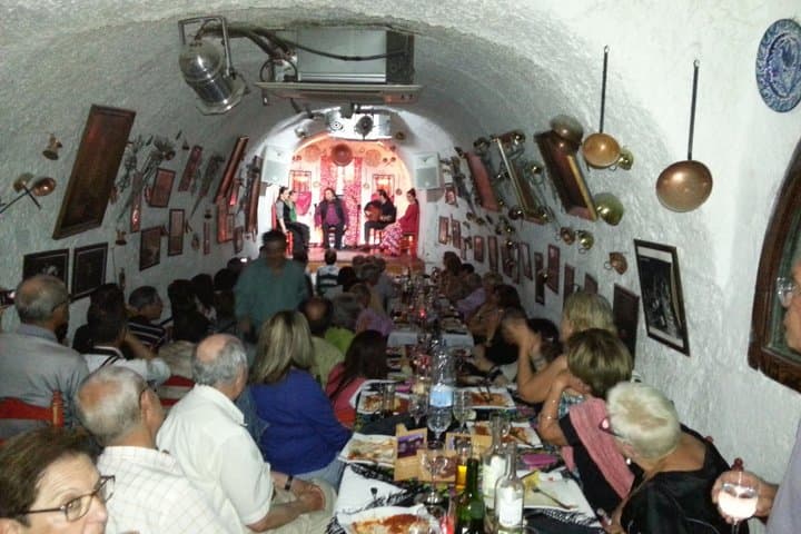 Flamenco and Andalusian Dinner Show in the Caves of Granada
