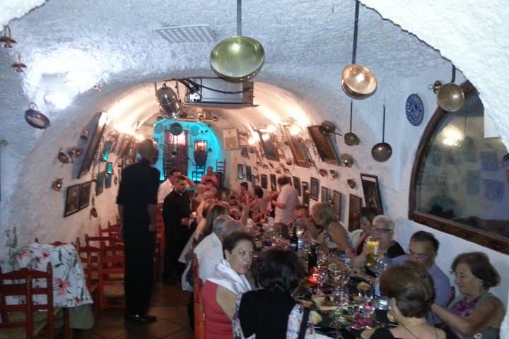 Flamenco and Andalusian Dinner Show in the Caves of Granada