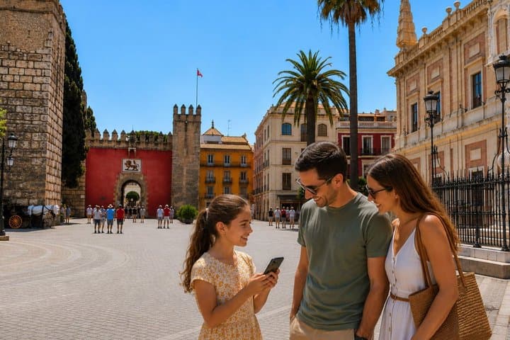 Seville Scavenger Hunt & Highlights Self-Guided Walking Tour