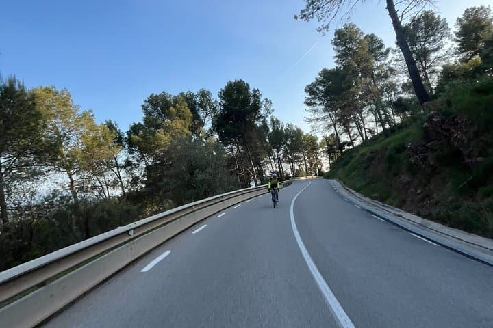 Barcelona Road Bike Tour through Collserola Natural Park