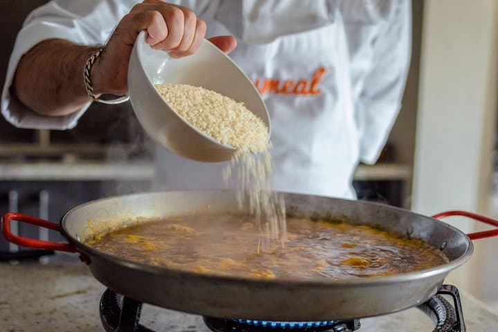 Make Traditional Paella & Sangria in Seville (Private Class)