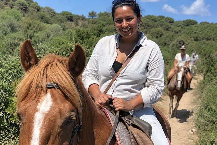 Menorca: Horseback Ride to Cala Mitjana with Coastal Views