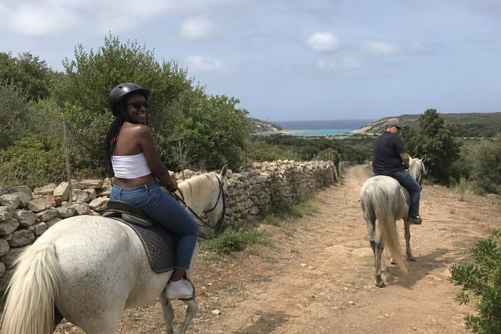 Menorca: Horseback Ride to Cala Mitjana with Coastal Views