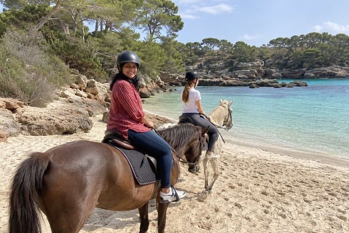 Menorca Horseback Ride to Secluded Cala Fustam Beach & Swim