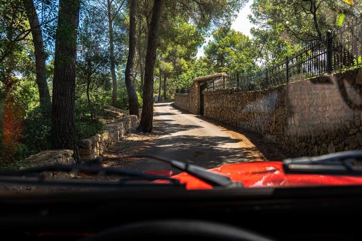 Mountains and vineyards in 2CV, from Moraira to Tarbena Private Tour
