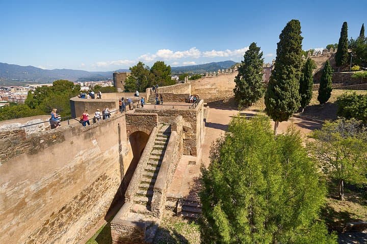 Málaga Alcazaba and Gibralfaro Castle Admission Ticket