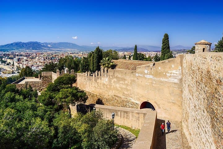 Málaga Alcazaba and Gibralfaro Castle Admission Ticket