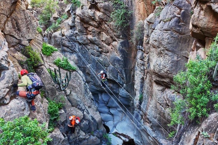 Vertical Adventure Park for beginners Via Ferrata in Tenerife