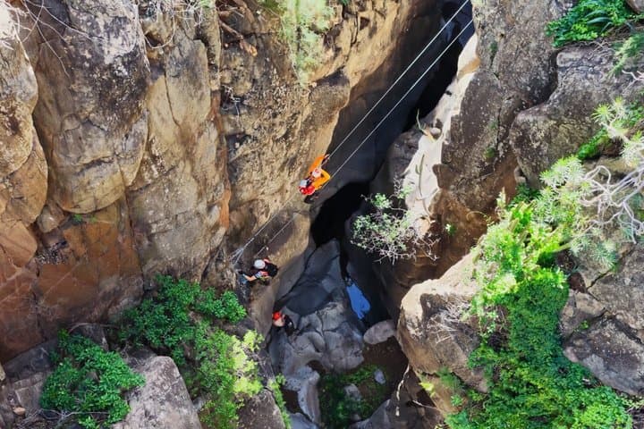 Vertical Adventure Park for beginners Via Ferrata in Tenerife
