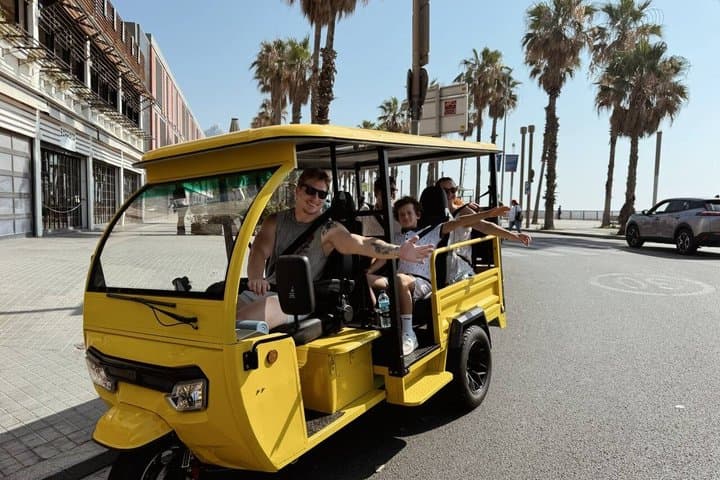 Experience Barcelona with Private Tuk Tuk Tour