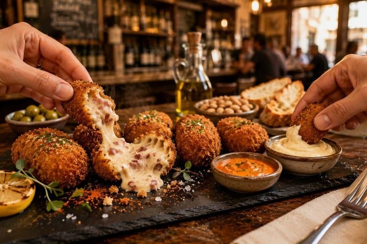 Private Barcelona Food Tour Tapas, Vermouth and Dessert