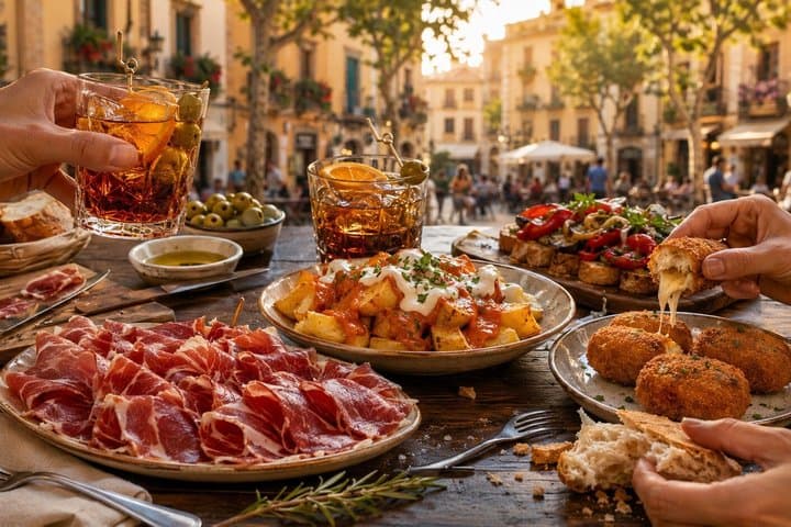 Private Barcelona Food Tour Tapas, Vermouth and Dessert