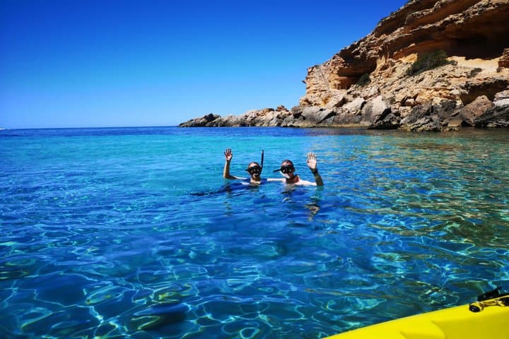 Ibiza Snorkeling Guided Tour of Caves and Crystal Waters