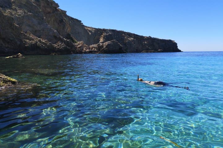 Ibiza Snorkeling Guided Tour of Caves and Crystal Waters