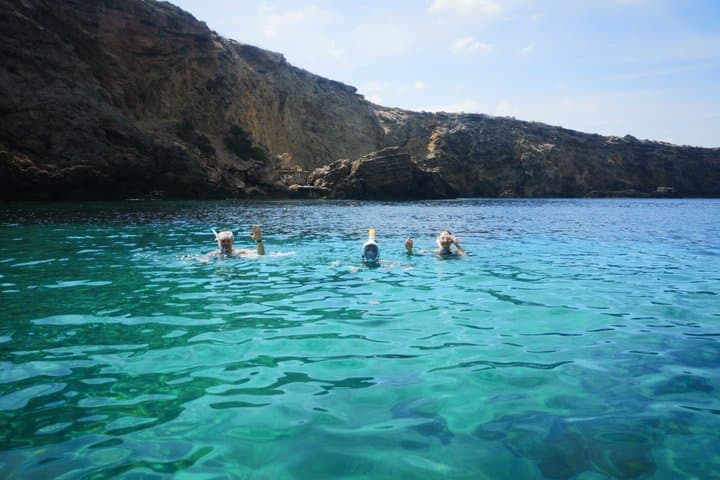 Ibiza Snorkeling Guided Tour of Caves and Crystal Waters