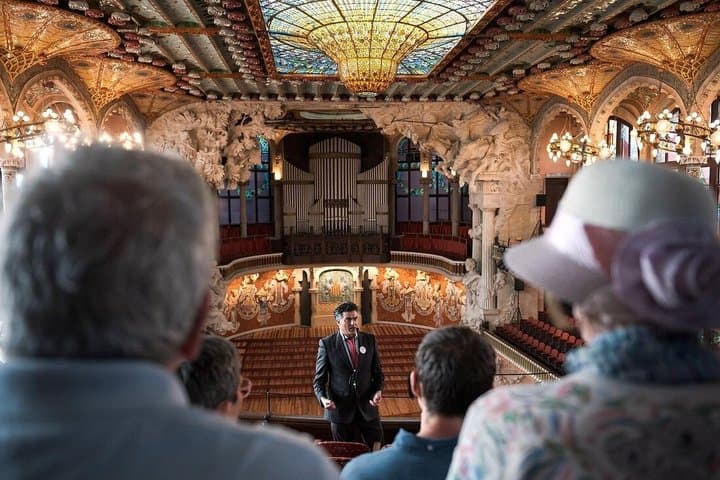 Palau de la Musica Catalana Concert Hall Admission Ticket