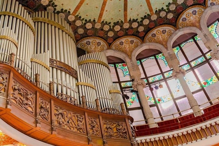 Palau de la Musica Catalana Concert Hall Admission Ticket