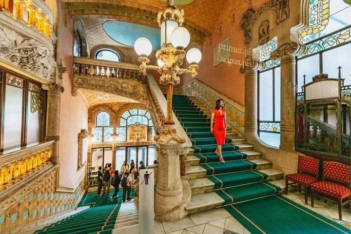 Palau de la Musica Catalana Concert Hall Admission Ticket