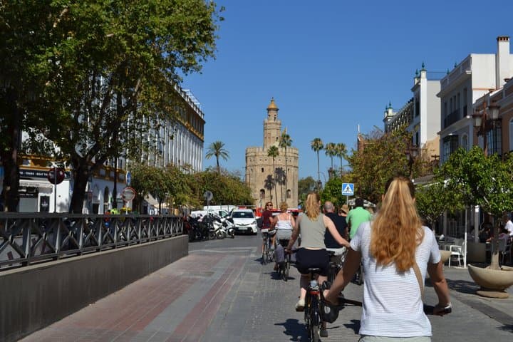 3-hour Guided Bike Tour along the Highlights of Seville
