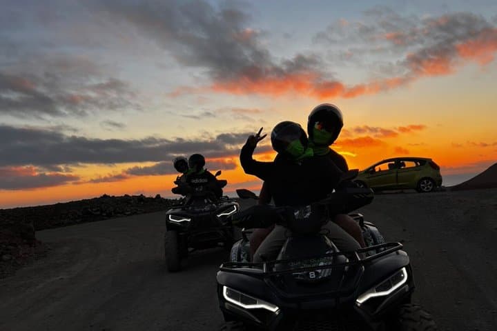 Volcano Hike and Meeting with Squirrels on Quad Bike