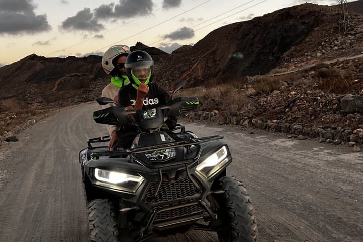 Volcano Hike and Meeting with Squirrels on Quad Bike