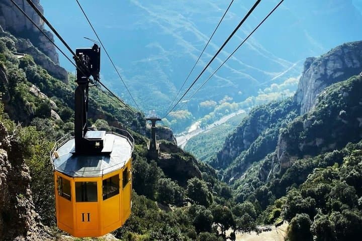 Montserrat Cable Car Ticket & Mountain Views, Barcelona