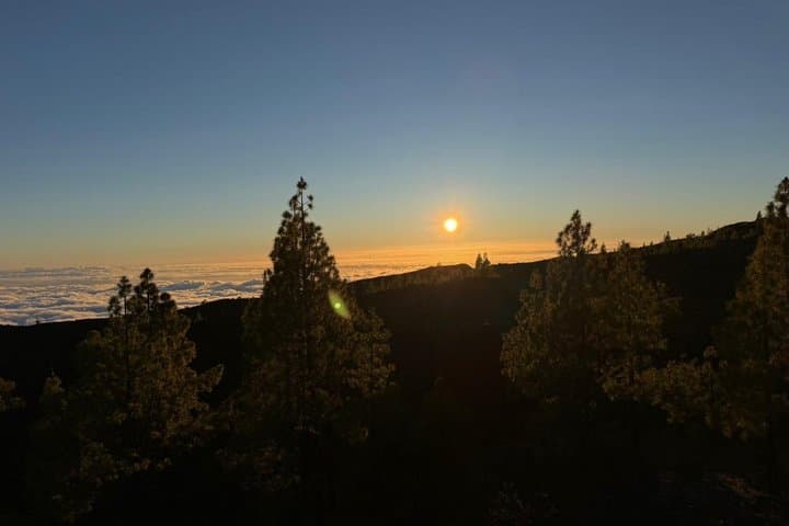 Stargazing with a 20 Inch Telescope and Teide Sunset
