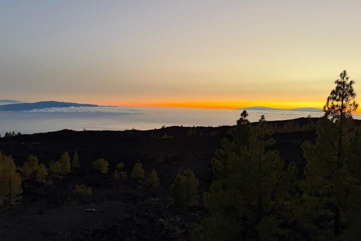 Stargazing with a 20 Inch Telescope and Teide Sunset