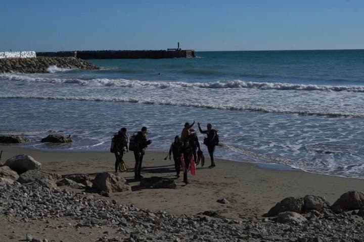Diving Christening in Barcelona Small Group