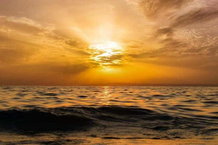 Sunset in Catamaran from Almeria