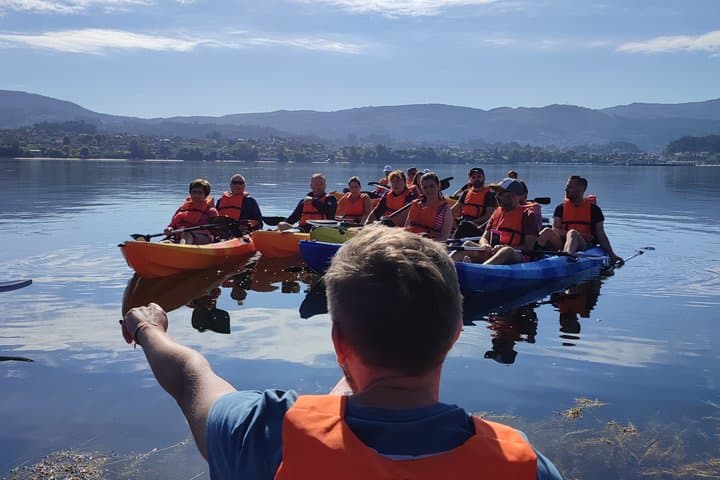 Kayak tour of San Simon Island and San Anton