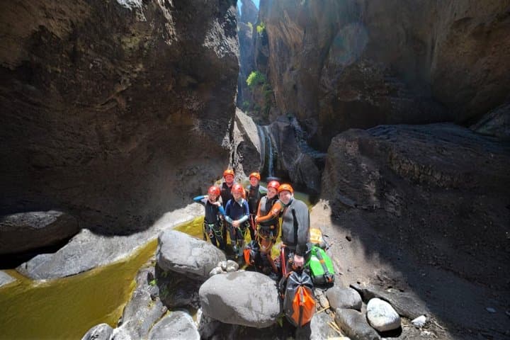 Canyoning in Tenerife Waterpark
