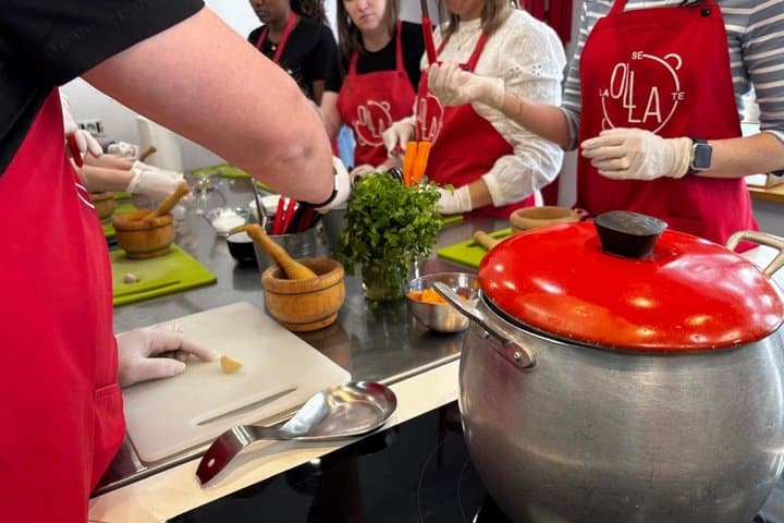 Tenerife: Canarian Mojos & Traditional Cooking Class with wine