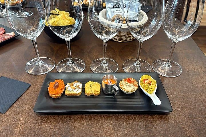 Málaga Spanish Wine Tasting with 5 Wines and Gourmet Tapas