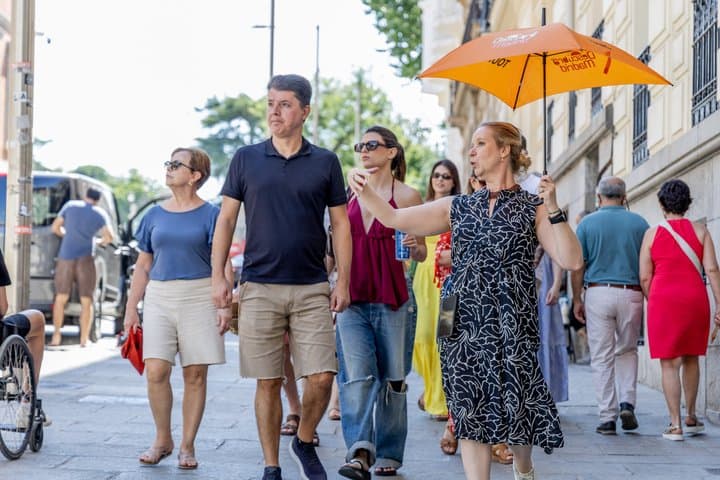 Guided tour of historic centre with Guide in Portuguese