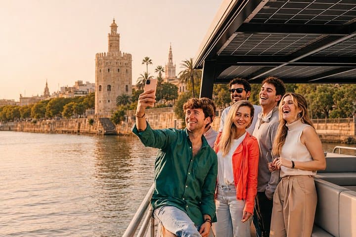 Seville: Cathedral, La Giralda, Plaza de España & River Cruise