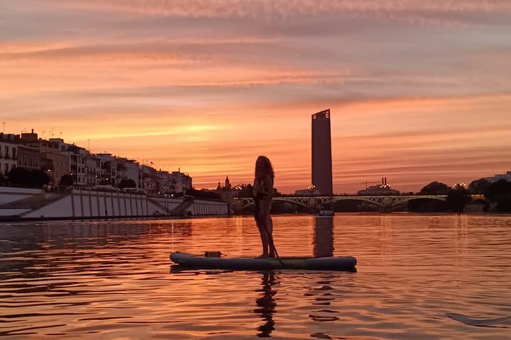Paddle Surfing Tour of the Guadalquivir in Seville