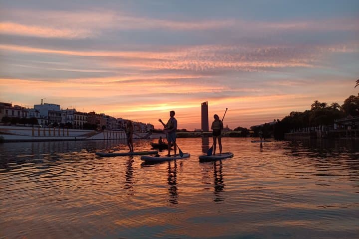 Paddle Surfing Tour of the Guadalquivir in Seville