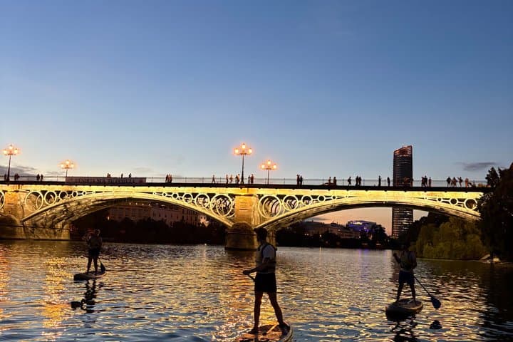 Paddle Surfing Tour of the Guadalquivir in Seville