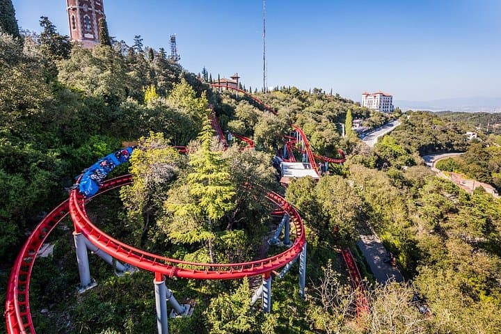 Admission to the Tibidabo Amusement Park in Barcelona