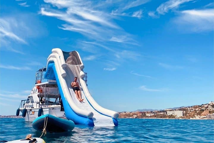 Boat Tour with Snorkeling, Slide, Lunch and Pick Up