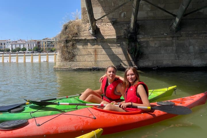 Seville: Guided River Kayak with Expert Guide