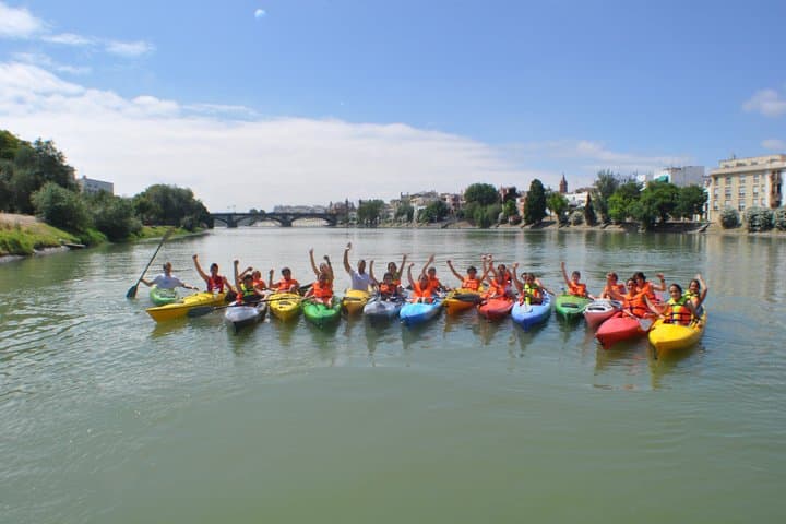 Seville: Guided River Kayak with Expert Guide