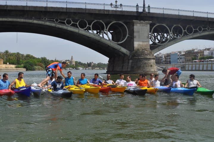 Seville: Guided River Kayak with Expert Guide