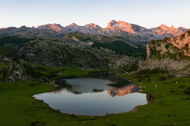 Lagos de Covadonga Cudillero and La Regalina from Oviedo and Gijón